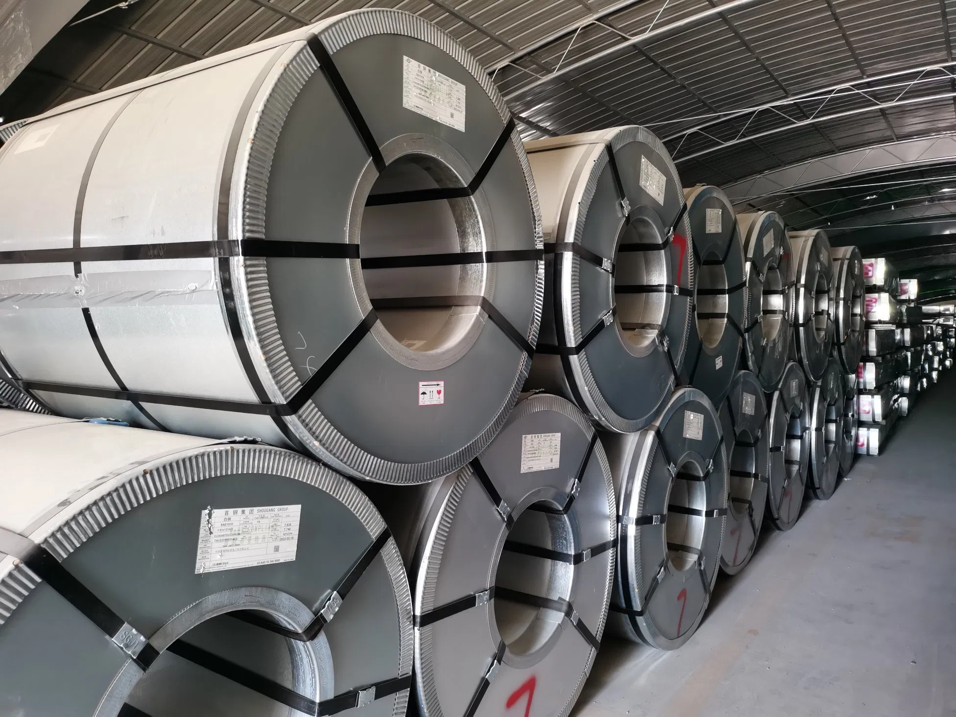 Cold rolled steel coils