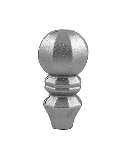 Hot forged decorative knobs and wrought iron pieces