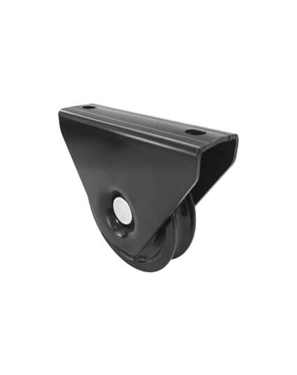 Sliding door wheels and rail accessories from the product catalogue
